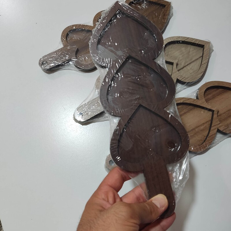 اردو خوری چوبی مدل 3قلبی کد c-46