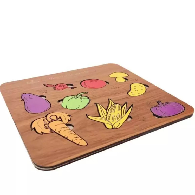 بازی آموزشی مدل جورچین سبزیجات و صیفی جات کد k-38