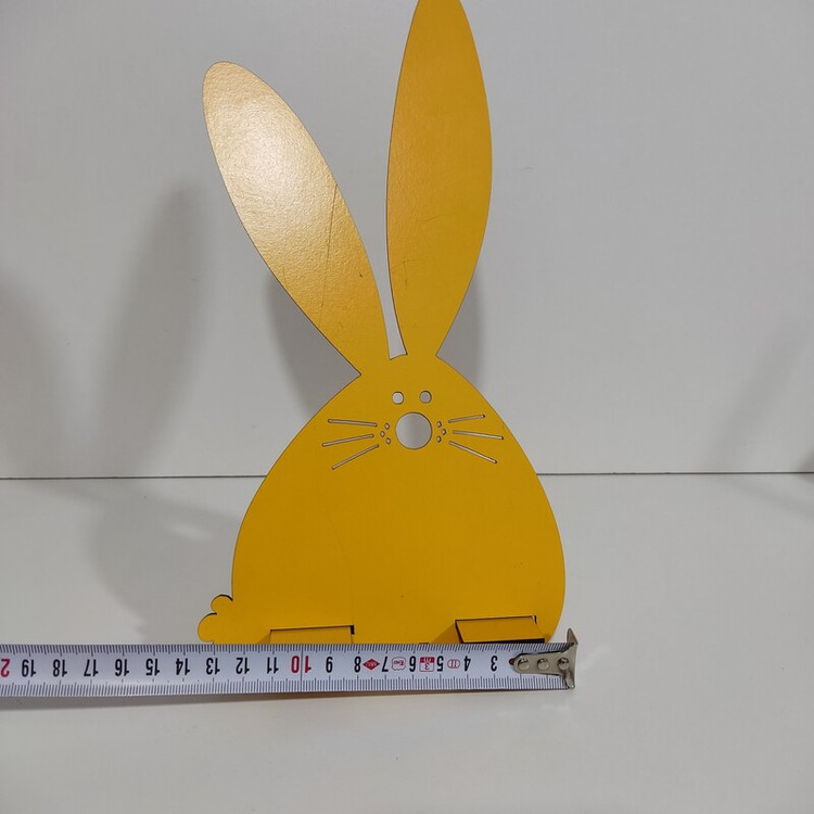 پایه چوبی نگهدارنده موبایل کدe-17 با طرح فانتزی و دارای رنگ بندی (جا موبایلی)