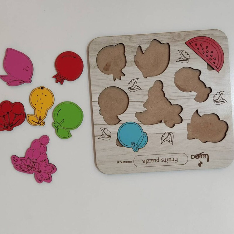 بازی آموزشی مدل جورچین میوه جات کد k-37
