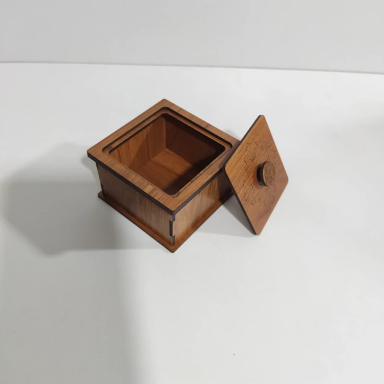 قندان ( و جاشکلاتی و جا آبنباتی) چوبی(ام دی اف3میل)