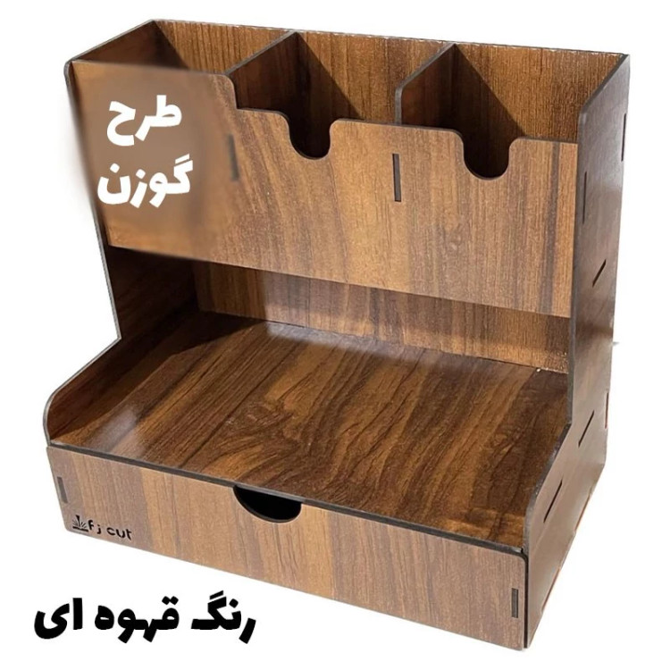 جامدادی رومیزی طرح گوزن کد d-65