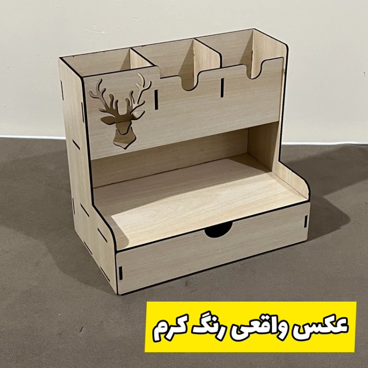 جامدادی رومیزی طرح گوزن کد d-65