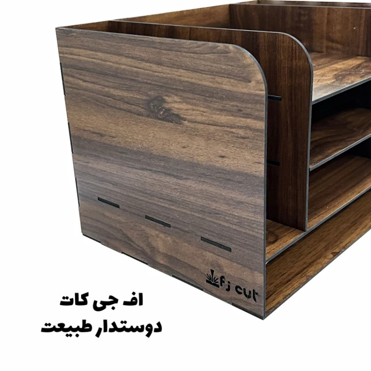 لوازم اداری جاورقی چوبی - کازیه چوبی - کازیو چوبی مناسب برای ورق a4 و a5