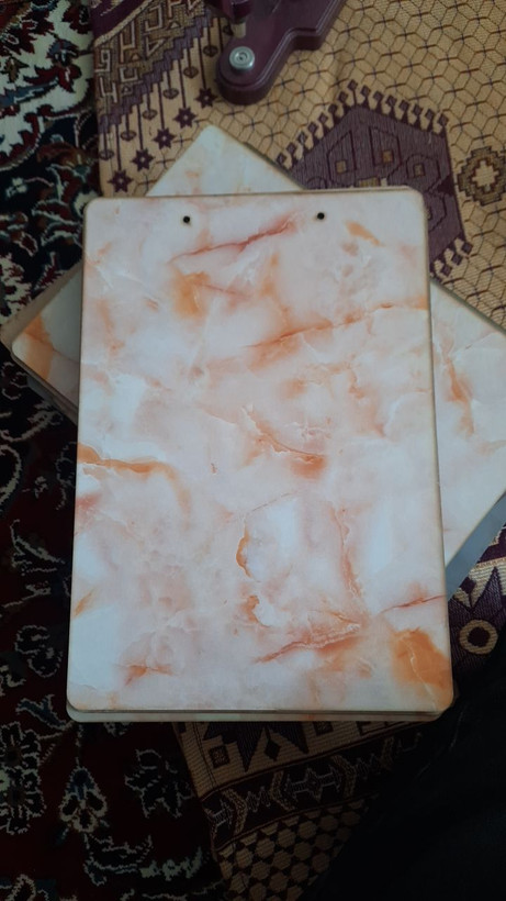 تخته شاسی (زیردستی) چوبی بسته 10عددی رنگبندی رندوم